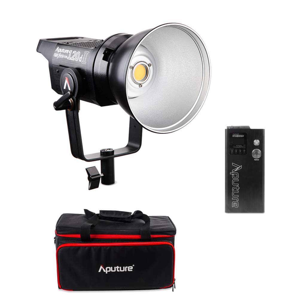 Aputure LS C120d II Light Storm Studio LED Video Light 5 FX effects 330 degrees adjustable body