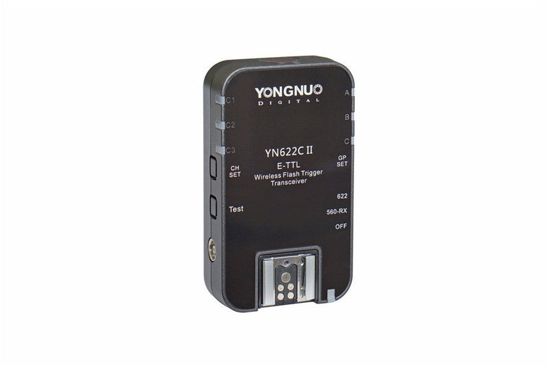 YONGNUO YN622C II Wireless ETTL Flash Trigger with High-speed Sync HSS 1/8000s for Canon camera - FOMITO.SHOP