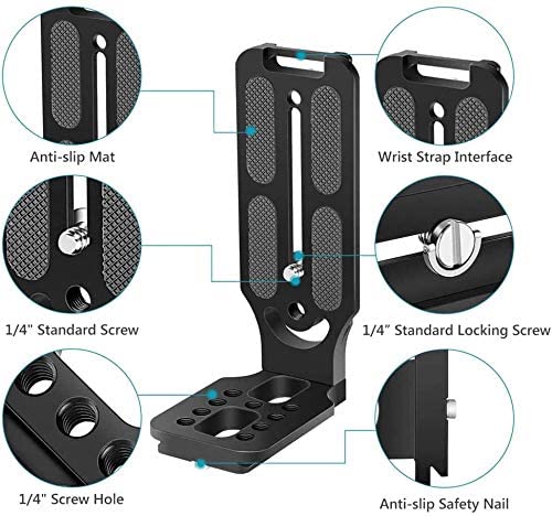 Fomito-SPB-L1 L-Bracket Small Size Quick Release Plate with L Wrench-F0052