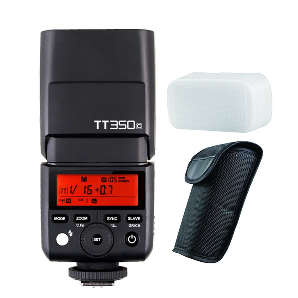 GODOX TT350C TTL HSS 2.4G Wireless X System Flash for Canon Cameras - FOMITO.SHOP