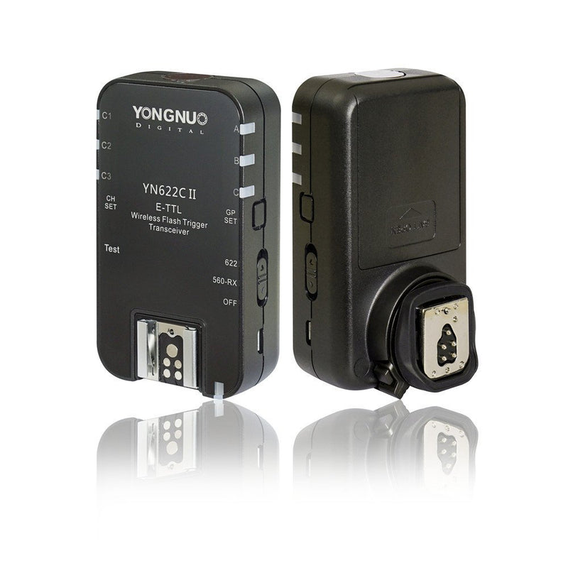 YONGNUO YN622C II Wireless ETTL Flash Trigger with High-speed Sync HSS 1/8000s for Canon camera - FOMITO.SHOP