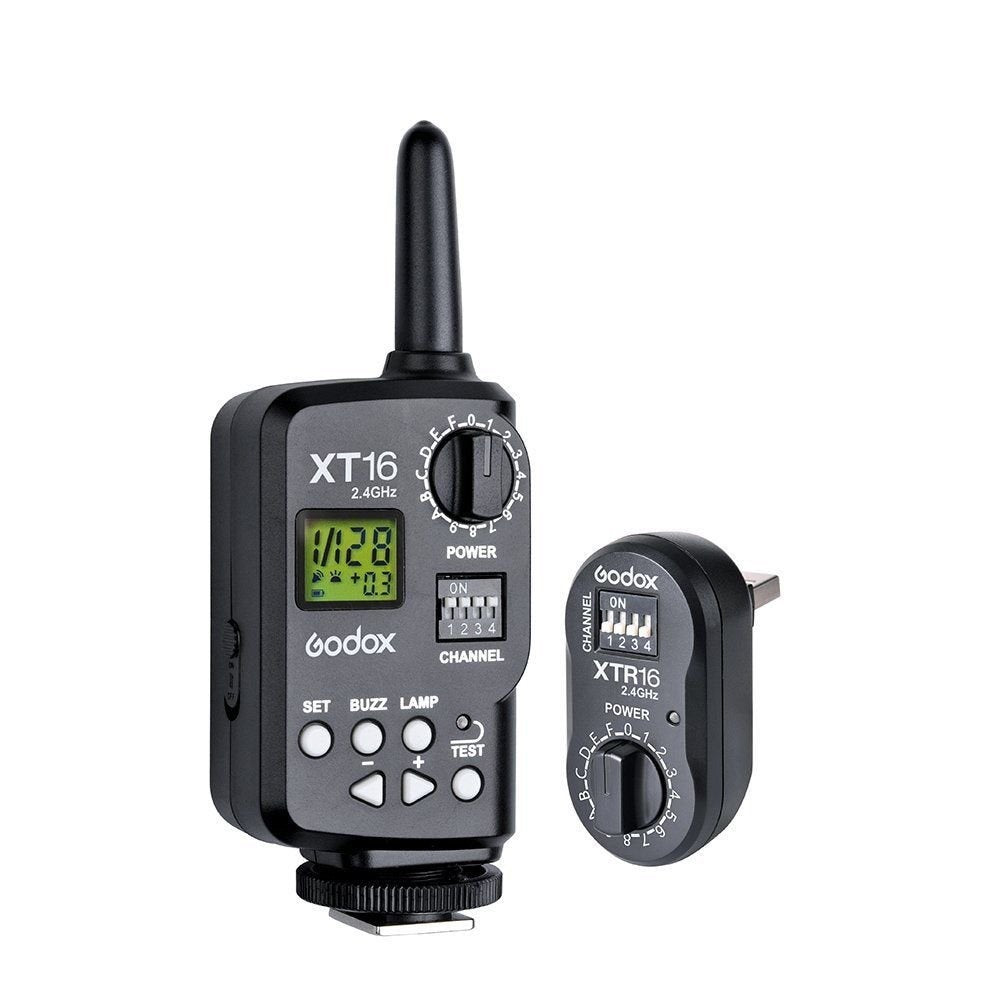 Godox XT-16 Wireless 2.4G Remote Control Flash Trigger + Receiver - FOMITO.SHOP