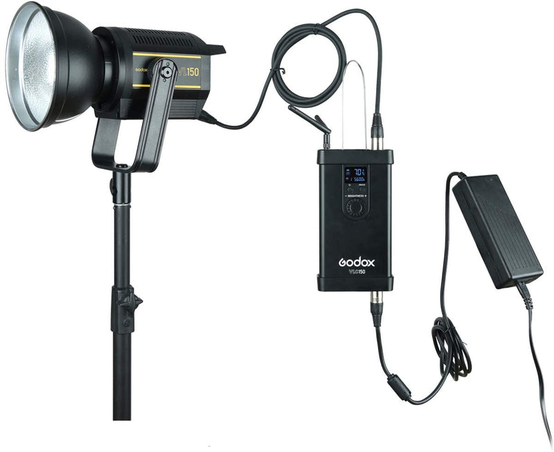 Godox VL300 VL200 VL150 LED Video Light Bowens Mount with U-type bracket Remote Control Controller