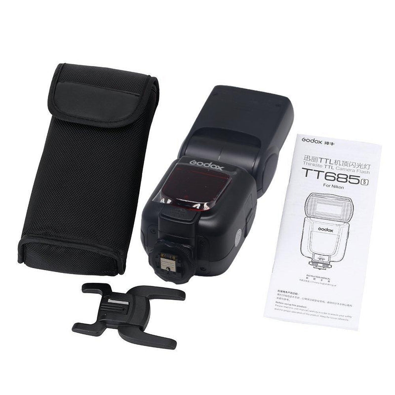 Godox TT600S Camera Flash Built-In 2.4G Wireless X System 1/8000s GN60 - FOMITO.SHOP