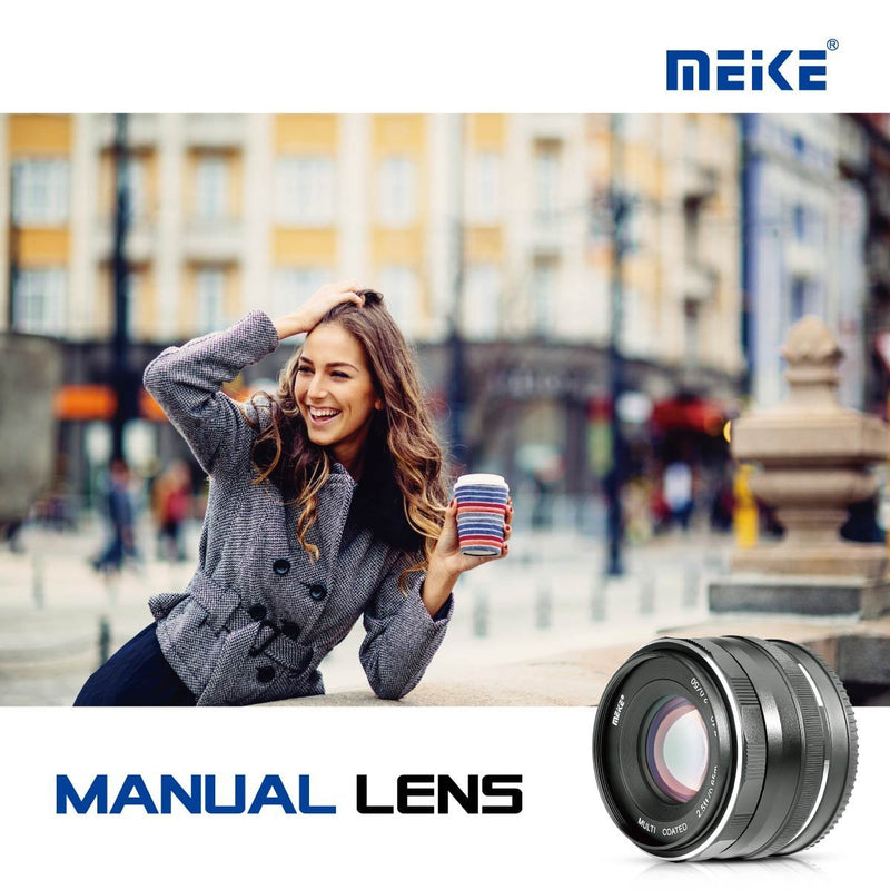 Meike MK-FX-50-2.0 50mm f 2.0 Large Aperture Manual Focus lens APS-C For Fujifilm Mirrorless Camera - FOMITO.SHOP