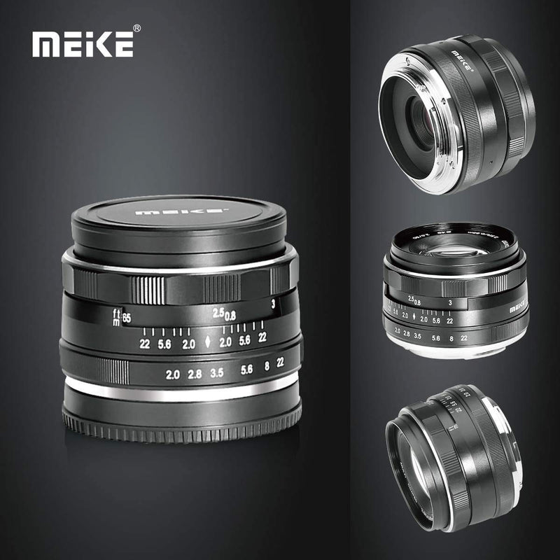 Meike MK-50mm F2.0 Standard-focal Lens Large Aperture Manual Focus Fixed Lens for Nikon