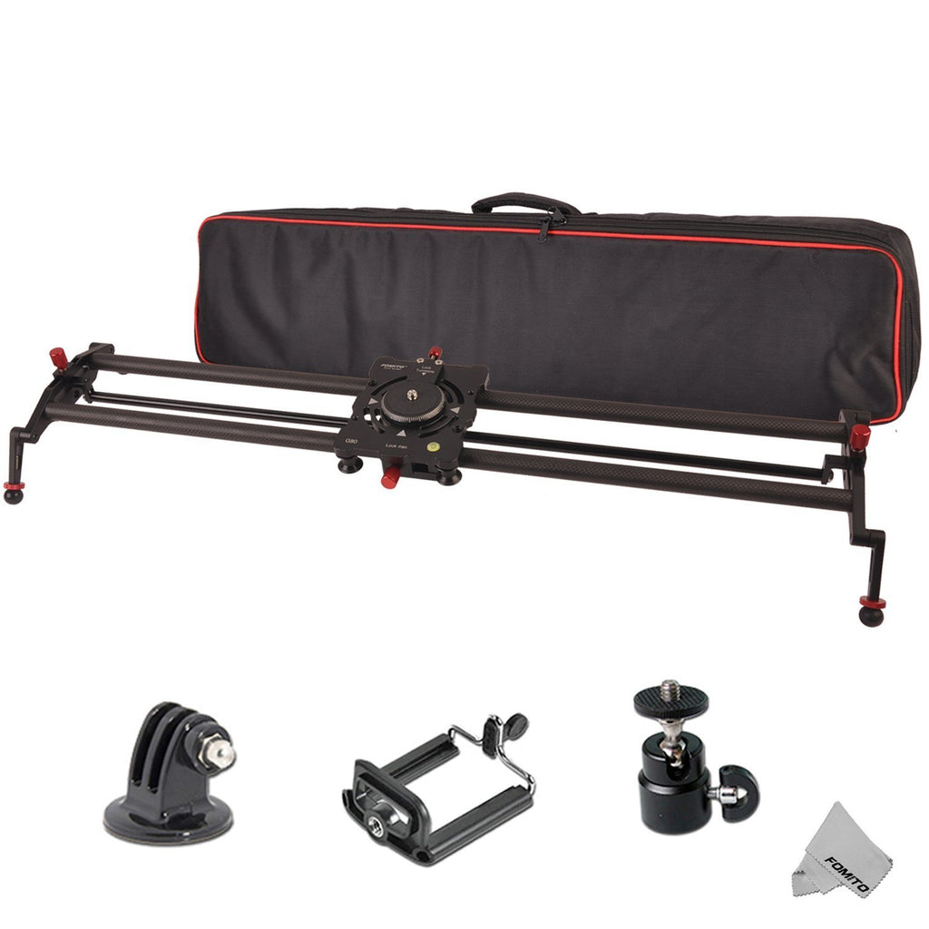 Fomito 47 Inch/ 120cm 8 Axises Carbon Fiber Follow Focus Track Dolly Slider - FOMITO.SHOP