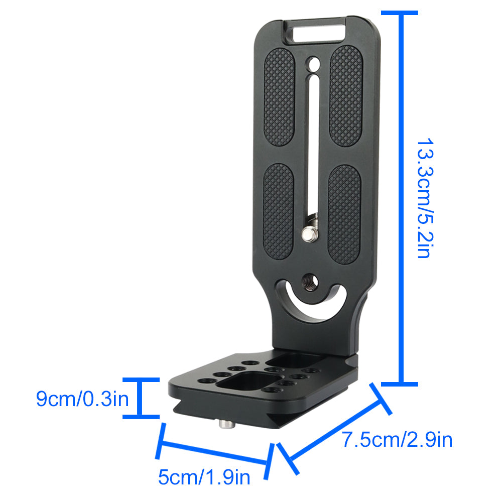 Fomito-SPB-L1 L-Bracket Small Size Quick Release Plate with L Wrench-F0052
