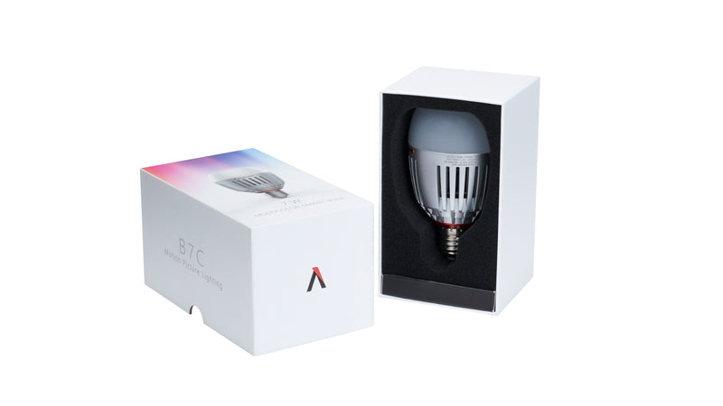 Aputure Accent B7c Led Bulb Smart RGBWW Same Color mixing Light Built-in Battery Wireless Bluetooth