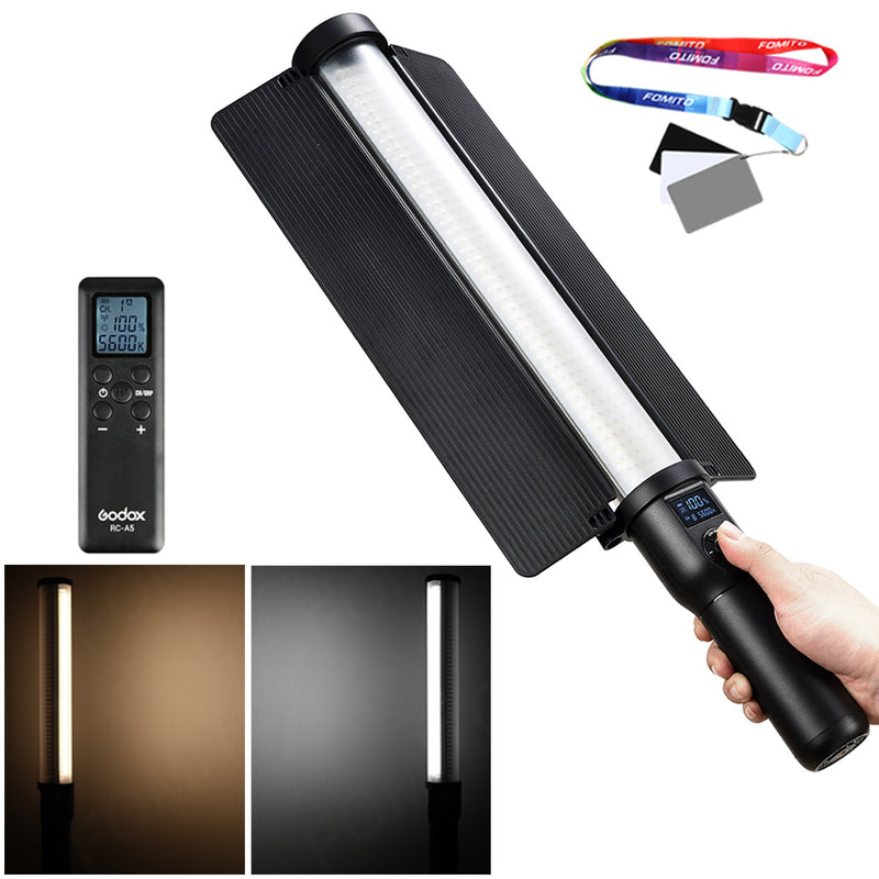 GODOX LC500 LED Light Sticks Adjustable 3300K-5600K Color Temperature CRI >95 Built-in Lithium Battery 14.8V/2600mAh