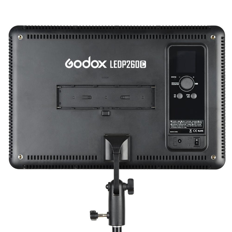 Godox LEDP-260C Lithium battery-powered Video Light - FOMITO.SHOP