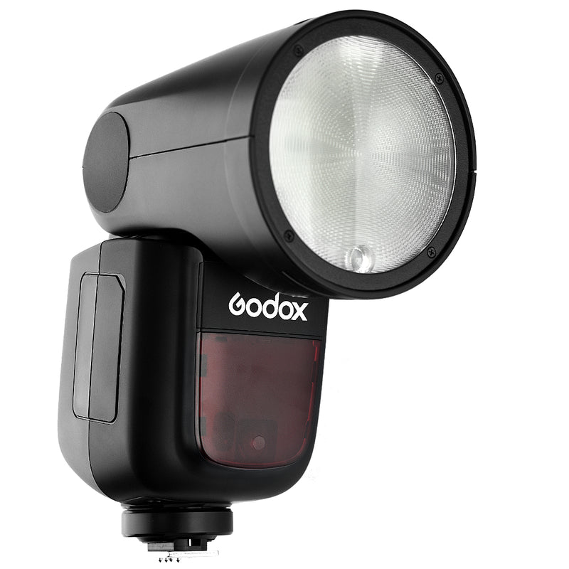 Godox V1-S Round Head Camera Flash Speedlite, 76Ws 2.4G Wireless 1/8000 HSS  TTL Speedlite, 10 Level LED Modeling, with Godox XPro-S Flash Trigger