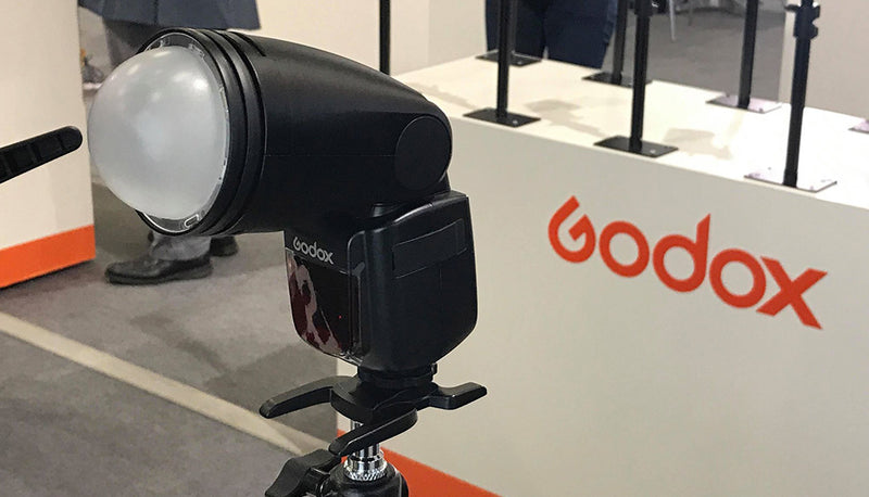 Godox V1-S Round Head Camera Flash Speedlite Flash with Godox TR-S2 Remote  Shutter Release for Sony Camera