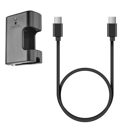 FOMITO-NP-FW50 Dummy Battery Decoded NP-FW50 Battery with Type-C Straight Line 3M Power Adapter Cable for Sony A6500 A6300 A6100 ZV-E10 A7 A7II A7RII A7SII A7R A37 A55 NEX-3N NEX-F3 RX10 RX10M4 Camera-F0095