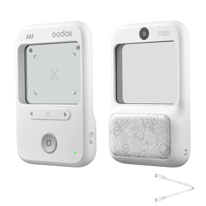 Godox C100 Transparent Viewfinder Digital Camera | Retro Y2K Cyber-Vibe Portable Camera & Light Meter for Film Photographers