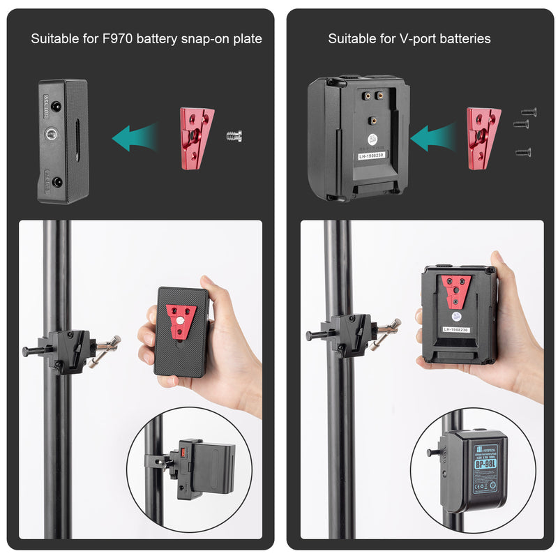 Fomito VK-06 Sony Battery Triangle Metal Holder (1/4 interface)