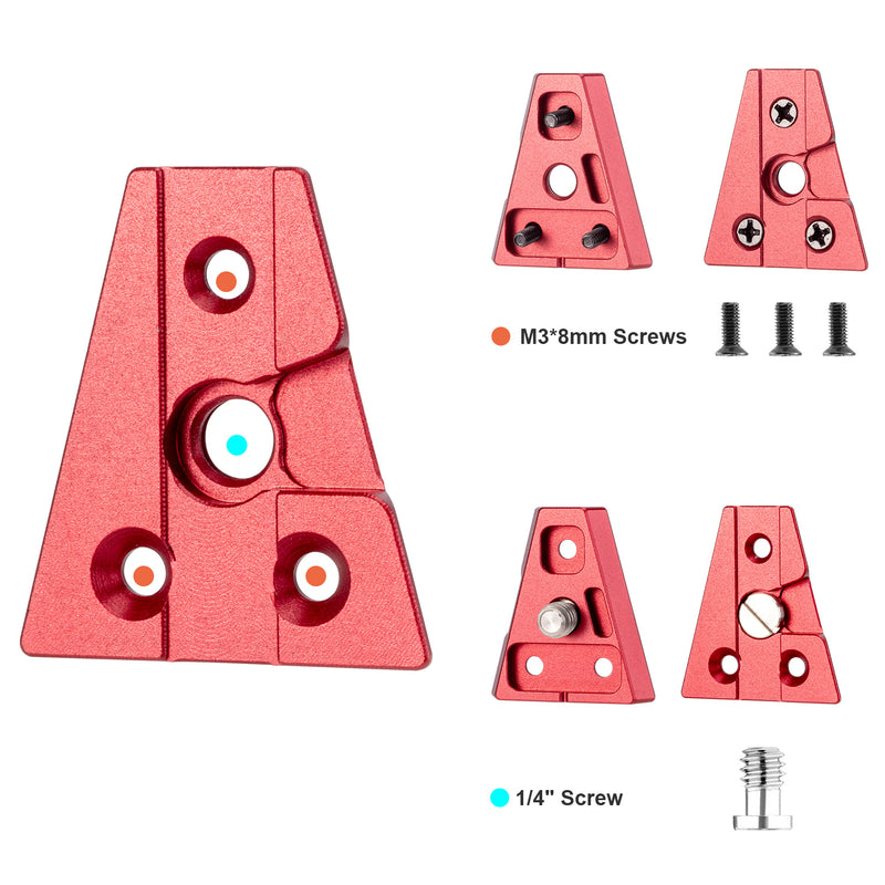 Fomito VK-06 Sony Battery Triangle Metal Holder (1/4 interface)