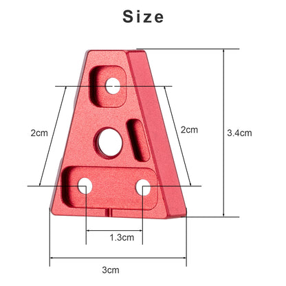 Fomito- VK-V Sony Battery Triangle Metal Holder (1/4 interface)-F0020/F0021/F0022