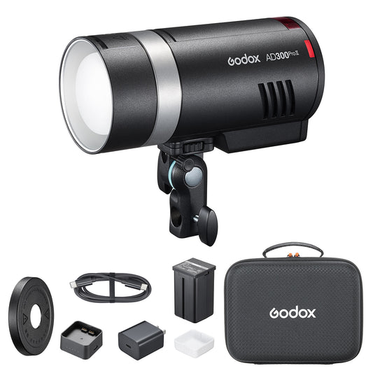 Godox AD300Pro II Outdoor Flash Light Kit (300Ws / 2.4G Wireless TTL)