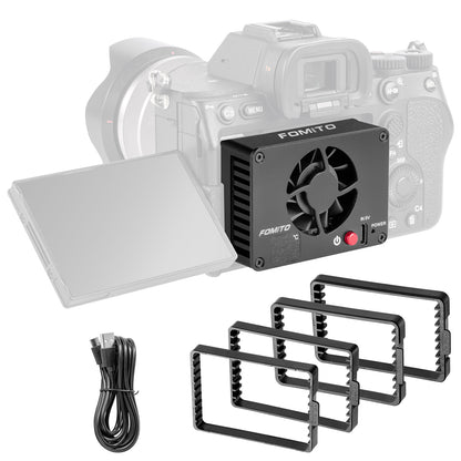 FOMITO-FS-02 Camera Cooling Fan with Magnetic Case-F0192