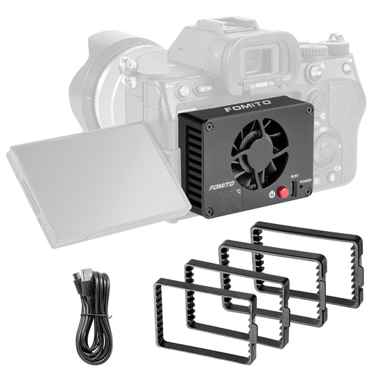 FOMITO-FS-02 Camera Cooling Fan with Magnetic Case-F0192