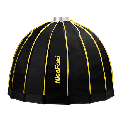 NiceFoto 60cm/70cm/90cm/120cm Quick Set-up Deep Parabolic Softbox with Grid for LED Light