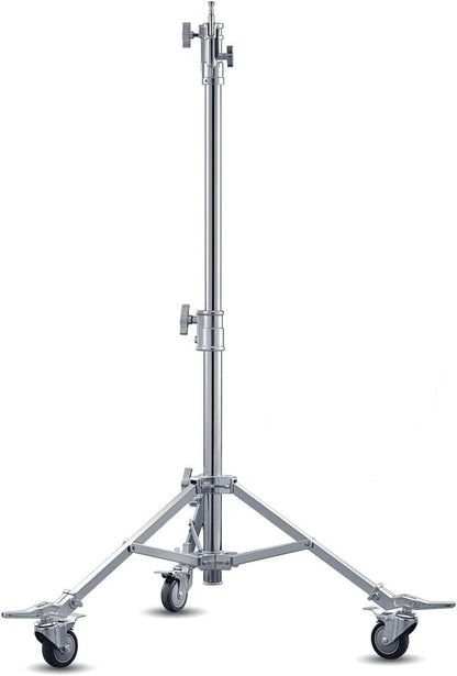 Godox SA5015 5.25 Feet Roller Stand with Folding Base, Heavy-Duty Steel Construction, and Adjustable Height