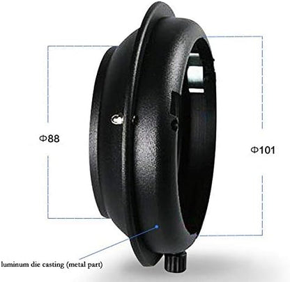 Fomito Balcar Speedring to Bowens Mount Converter Monolight Interchangeable Adapter Ring