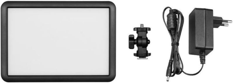 Godox LDP18Bi Bi Color LED Video Panel with Side-Mounted Chip Design, Slim Frame, 31 FX Modes, and Adjustable Color Temperature (Black)