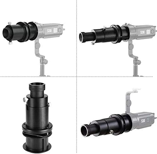 Godox SA-P Projection Attachment with SA-01 85mm Lens for Godox S30 Focusing LED Video Light