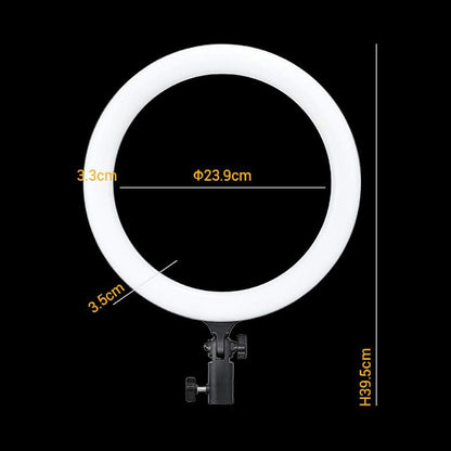 GODOX LR120 12 Inch LED Ring Light Photography Light Fill-in Light 3000K-6000K Bi-Color Temperature Adjustable Brightness USB Powered with Phone Holder for Live Streaming Selfie Makeup Photography
