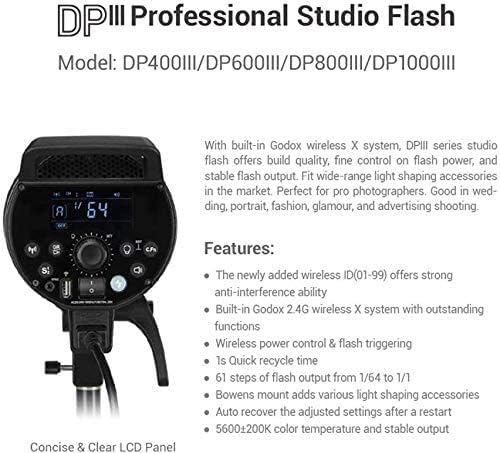 GODOX DP1000III 1000Ws Professional Studio Flash