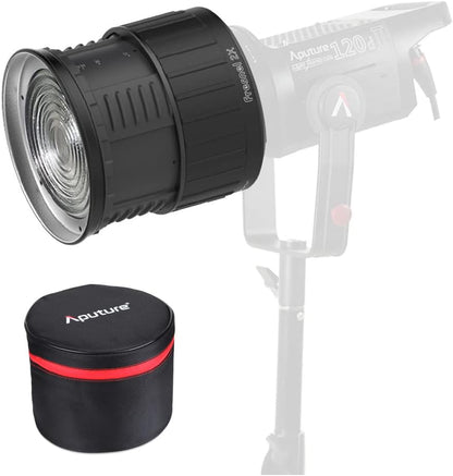 Aputure Fresnel 2X,Fresnel ii 2 Lens Mount for Aputure 300D Mark II,120D Mark 2, 300D,120D amaran 300c 150c and Other Bowen-S Mount Continuous Lights Lens