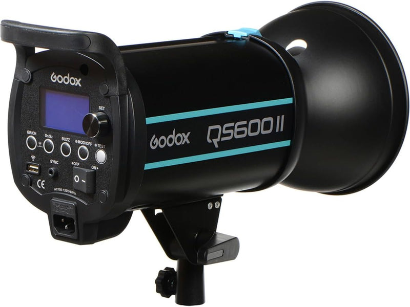 GODOX QSII Series QS600II 600Ws Strobe Flash Modeling Light, 5600K Color Temperature