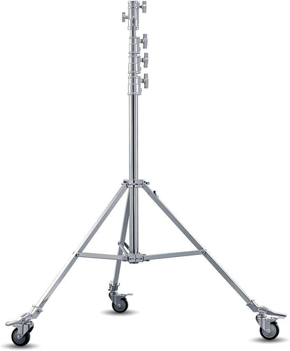 Godox SA5045 14.75 Feet Roller Stand with Folding Base, Heavy-Duty Steel Construction, and Adjustable Height