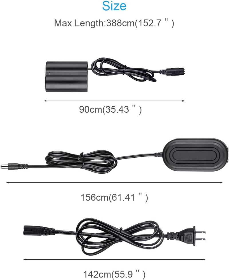 FOMITO NP-W235 Dummy Battery DC Coupler AC Power Adapter for Fujifilm Fuji XT4 VG-XT4 GFX100S Camera