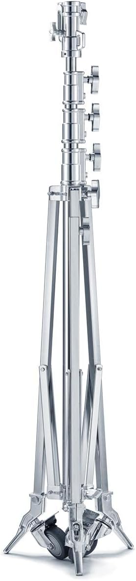 Godox SA5045 14.75 Feet Roller Stand with Folding Base, Heavy-Duty Steel Construction, and Adjustable Height