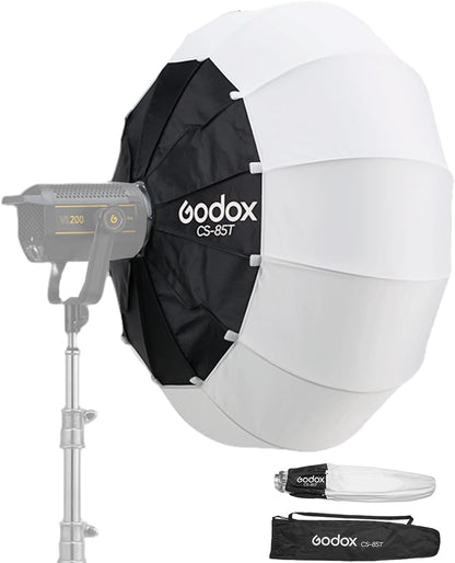 Godox CS-50T 50cm/19.6in Quick Release Lantern Softbox Professional Foldable Softbox with Standard Bowen Mount for Photography Studio Photography (50cm/19.6in Softbox)