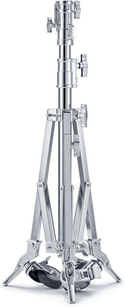 Godox SA5015 5.25 Feet Roller Stand with Folding Base, Heavy-Duty Steel Construction, and Adjustable Height