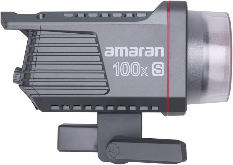 Aputure amaran 100x S Bi-Color LED Video Light, 100W Output, Bluetooth App Control, 9 Built-in Lighting Effects, DC/AC Power Supply, Ultra Silent Fan