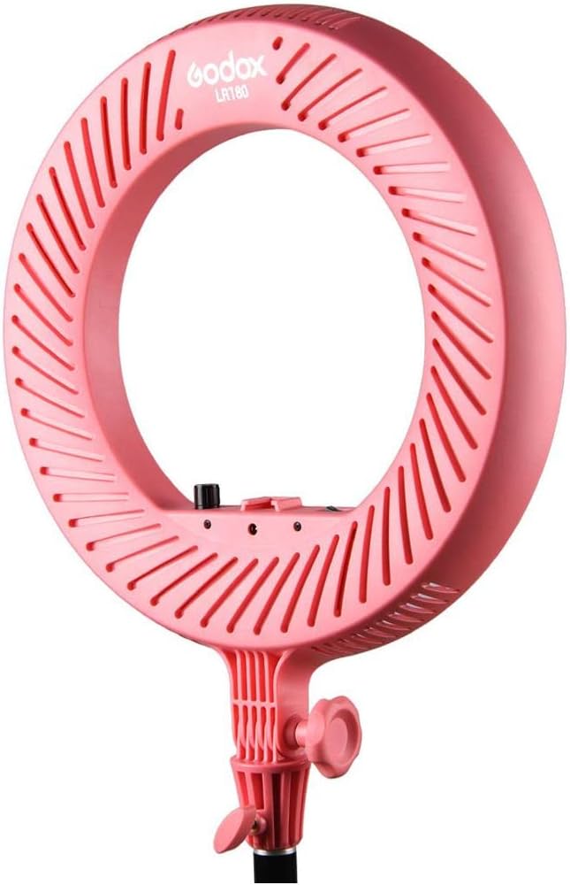 GODOX LR180 Daylight Ringlight (Pink)
