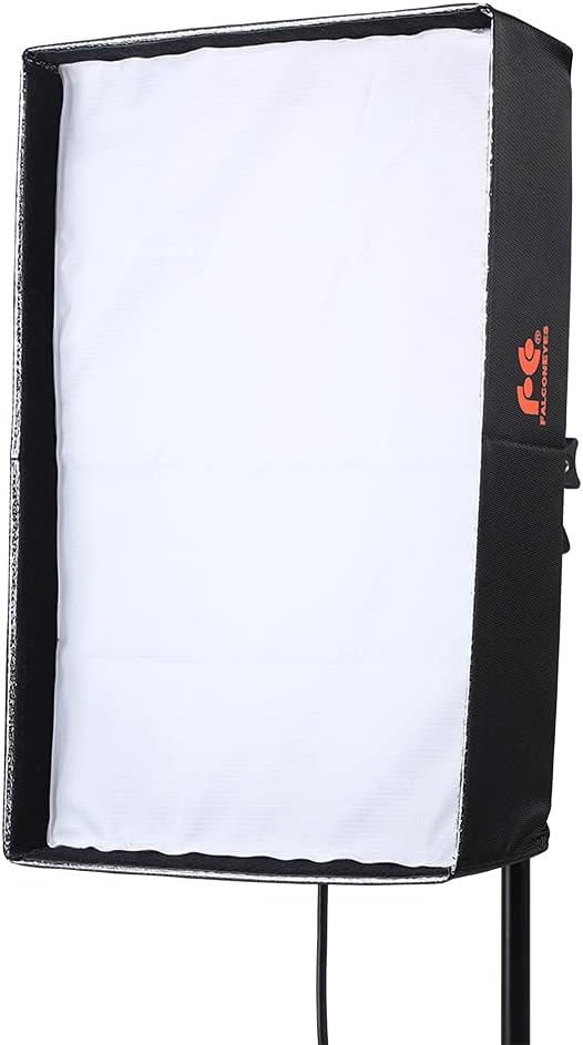 Falcon Eyes RX-12T Kit 280 Lights Lightweight Roll-Flex LED Light Waterproof Lamp with Softbox Diffuser (RX-12T with Diffuser)