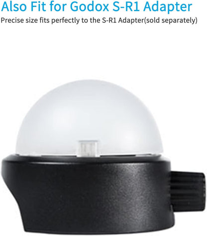 Godox AK-R11 Diffuser Dome for Godox V1 V1pro V100 Round Head Flash for Godox AD100Pro / H200R