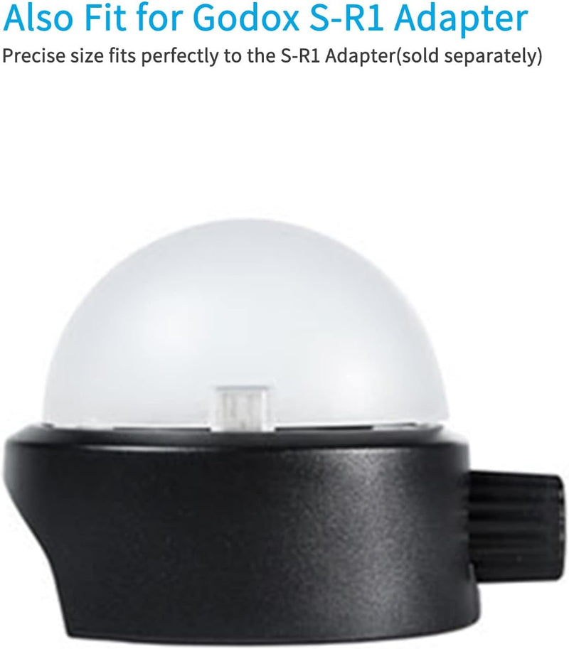 Godox AK-R11 Diffuser Dome for Godox V1 V1pro V100 Round Head Flash for Godox AD100Pro / H200R