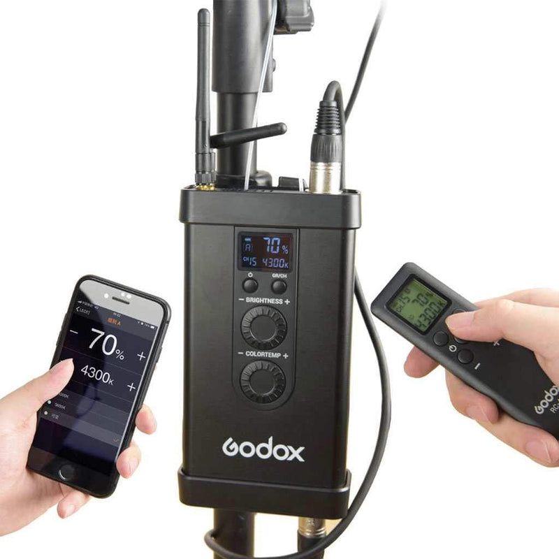 Godox FL150S Lightweight, Portable, Flexible, and Pliable LED Light with Adjustable Color Temperature, Adjustable Brightness, and Wireless Control