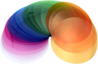 Godox V-11T Color Filters for Color Temperature Adjustment Set Compatible with Godox V1-C V1-N V1-S V1-O V1-F etc. Round Head Flash, Compatible with AD200 AD200PRO use H200R