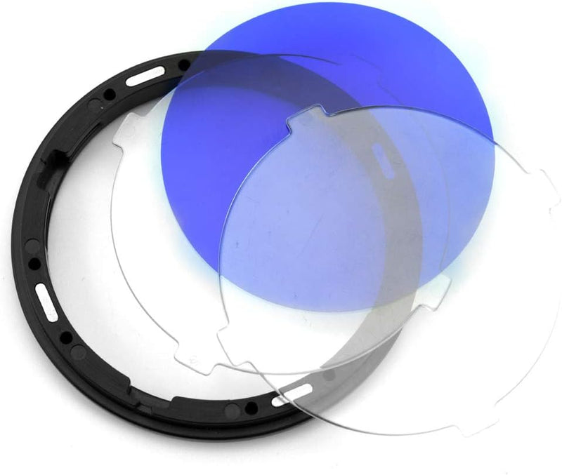 Godox V-11C Filters Kit for Godox AK-R1, 15 Color Flash Gels Lighting Filter