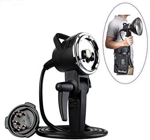 Godox AD-H600B 600W Bowens Mount Flash Extension Head Protable Off-Camera Light Lamp for Godox Witstro AD600B AD600BM (AD-H600B)