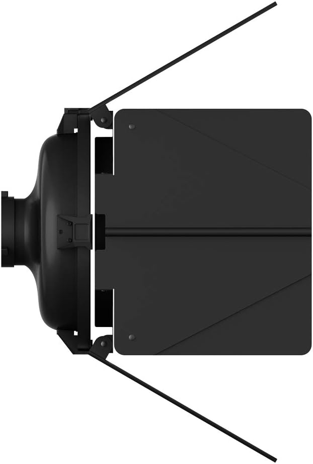 Aputure F10 Barndoors for Aputure LS 600d Pro,Aputure LS 600X Pro Fresnel Attachment