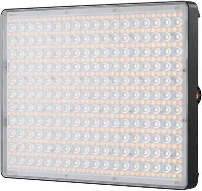 Aputure Amaran P60C RGBWW Video Panel Light,Color Temperature 2500K-7500K,60W,CRI95+/TLCI 96+,5900lux@1m,10 Light Effects,with Softbox,Support App